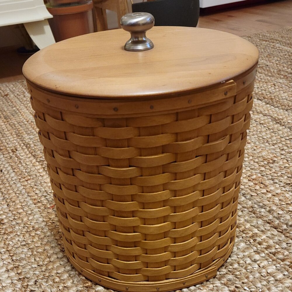 Longaberger Large Canister with Ice Bucket